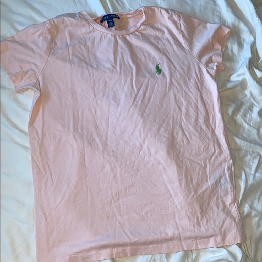 Pink girls Ralph Lauren tshirt